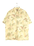 Vintage 90s Pattern Hawaii Hemd Braun XL (front image)