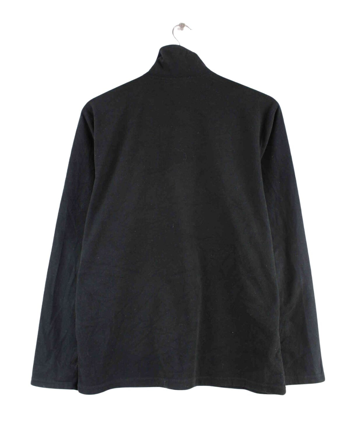 The North Face TKA100 Fleece Half Zip Sweater Schwarz M (back image)