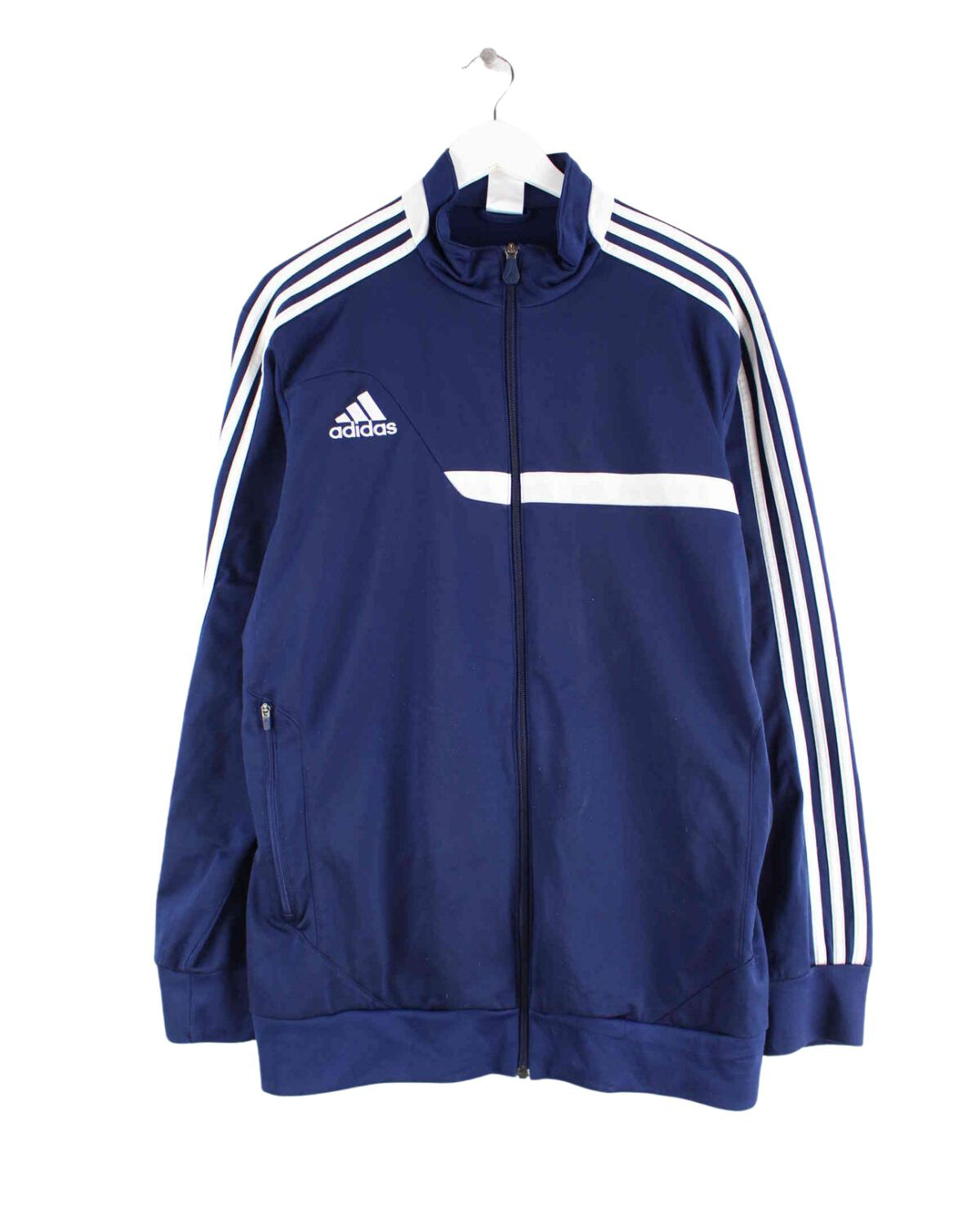 Adidas y2k 3-Stripes Trainingsjacke Blau L (front image)