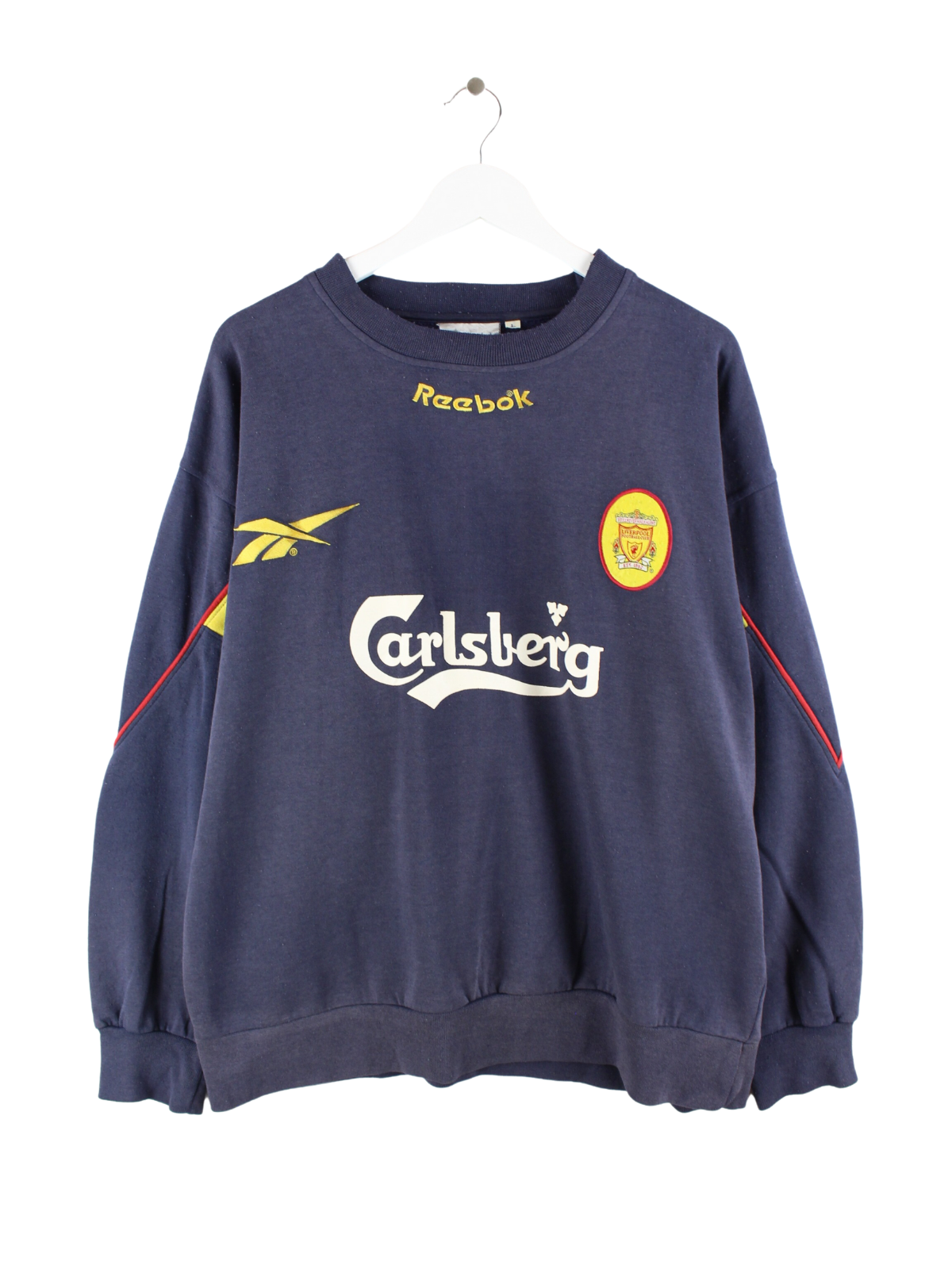 Reebok Liverpool Sweater Blue L Peeces