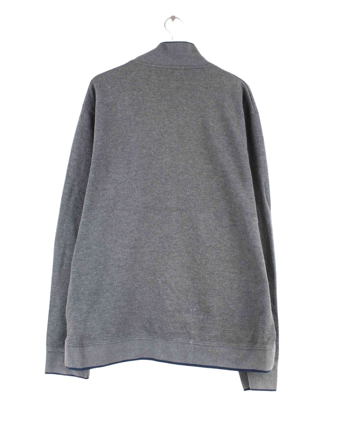 Lee Cooper y2k Half Zip Heavy Sweater Grau XL (back image)