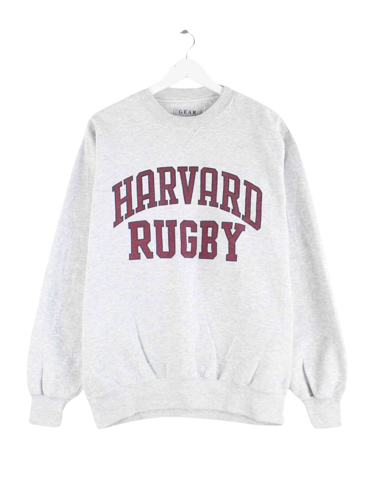 Gear for Sports 00s Harvard Rugby Print Sweater Grau L (front image)