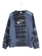 Nike Air y2k Embroidered Tie Die Sweater Blau S (front image)
