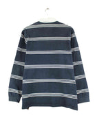 U.S. Polo ASSN. y2k Striped Polo Sweater Blau L (back image)