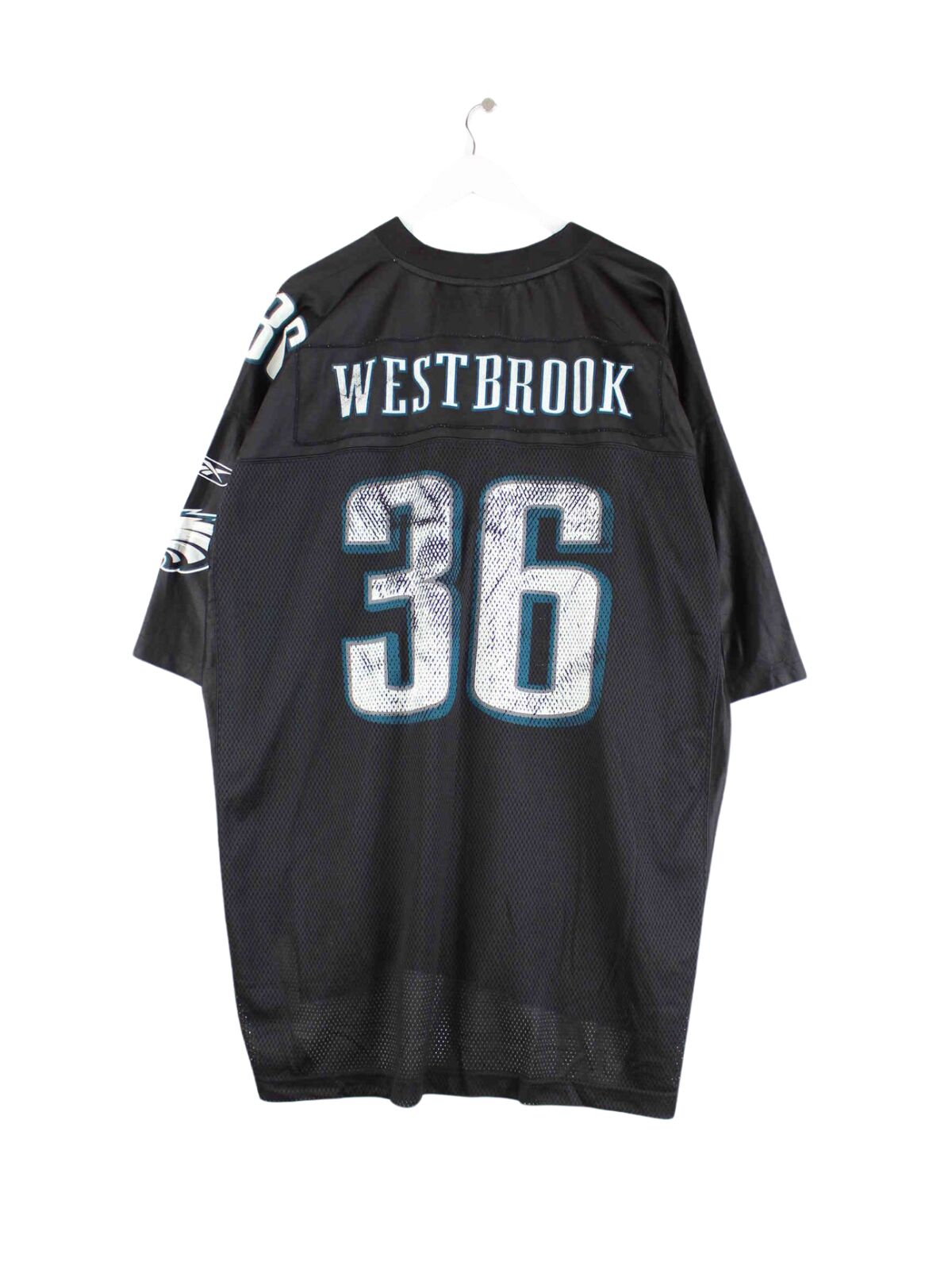Reebok NFL Eagles #36 Westbrook Jersey Schwarz XXL (back image)