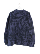 Reebok y2k Embroidered Tie Dye Sweater Lila XL (back image)
