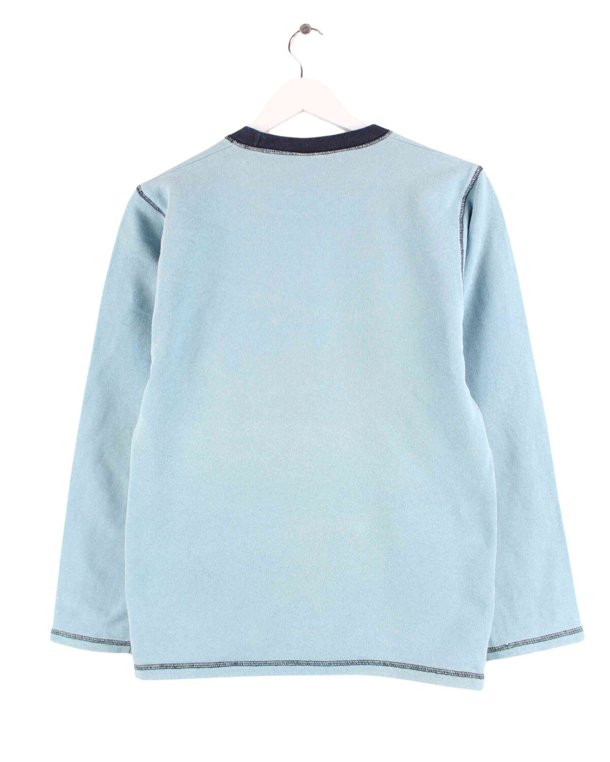 Puma y2k Print Sweater Blau S (back image)