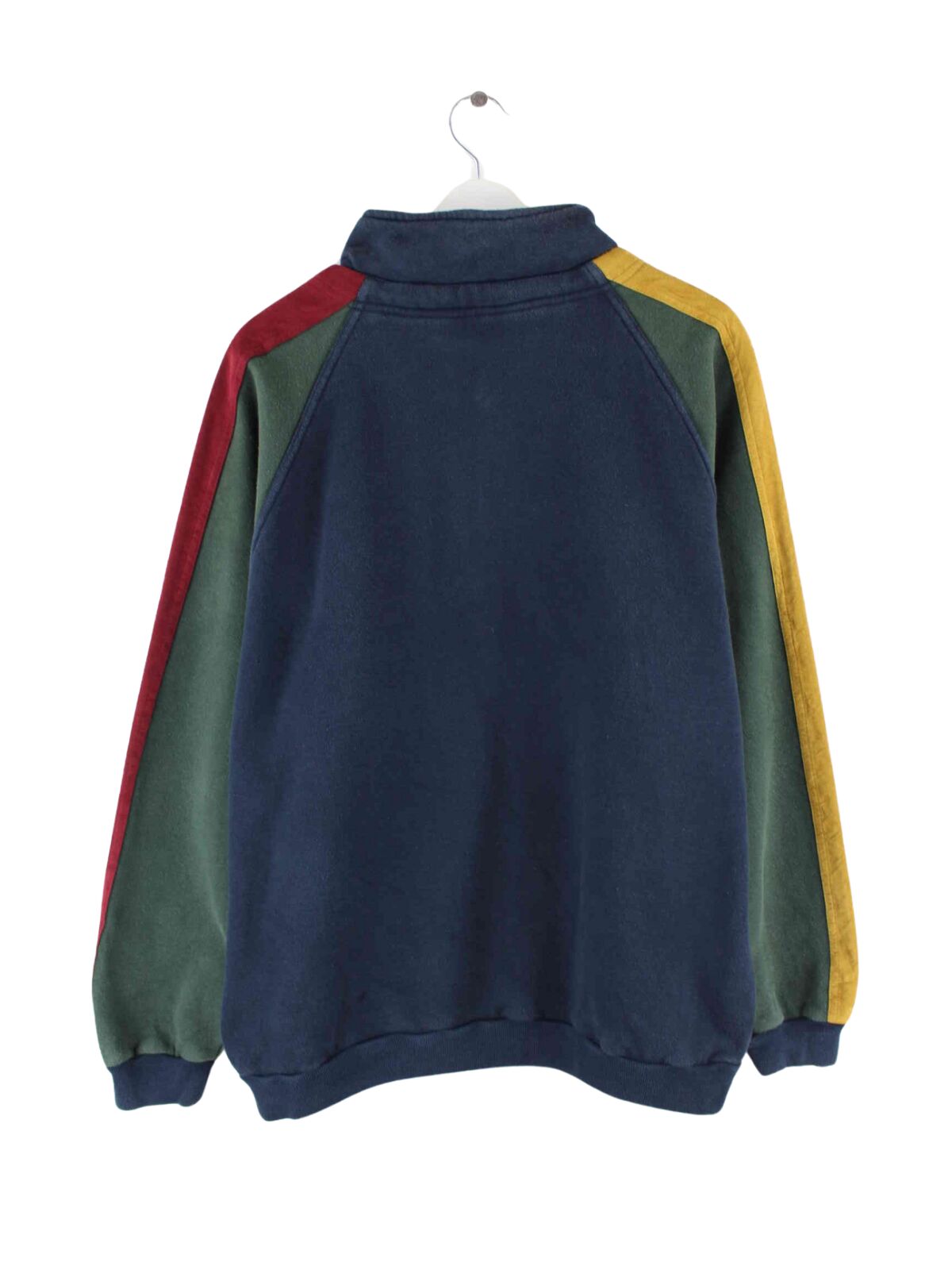 Iceberg 90s Vintage Half Zip Sweater Blau XXL (back image)