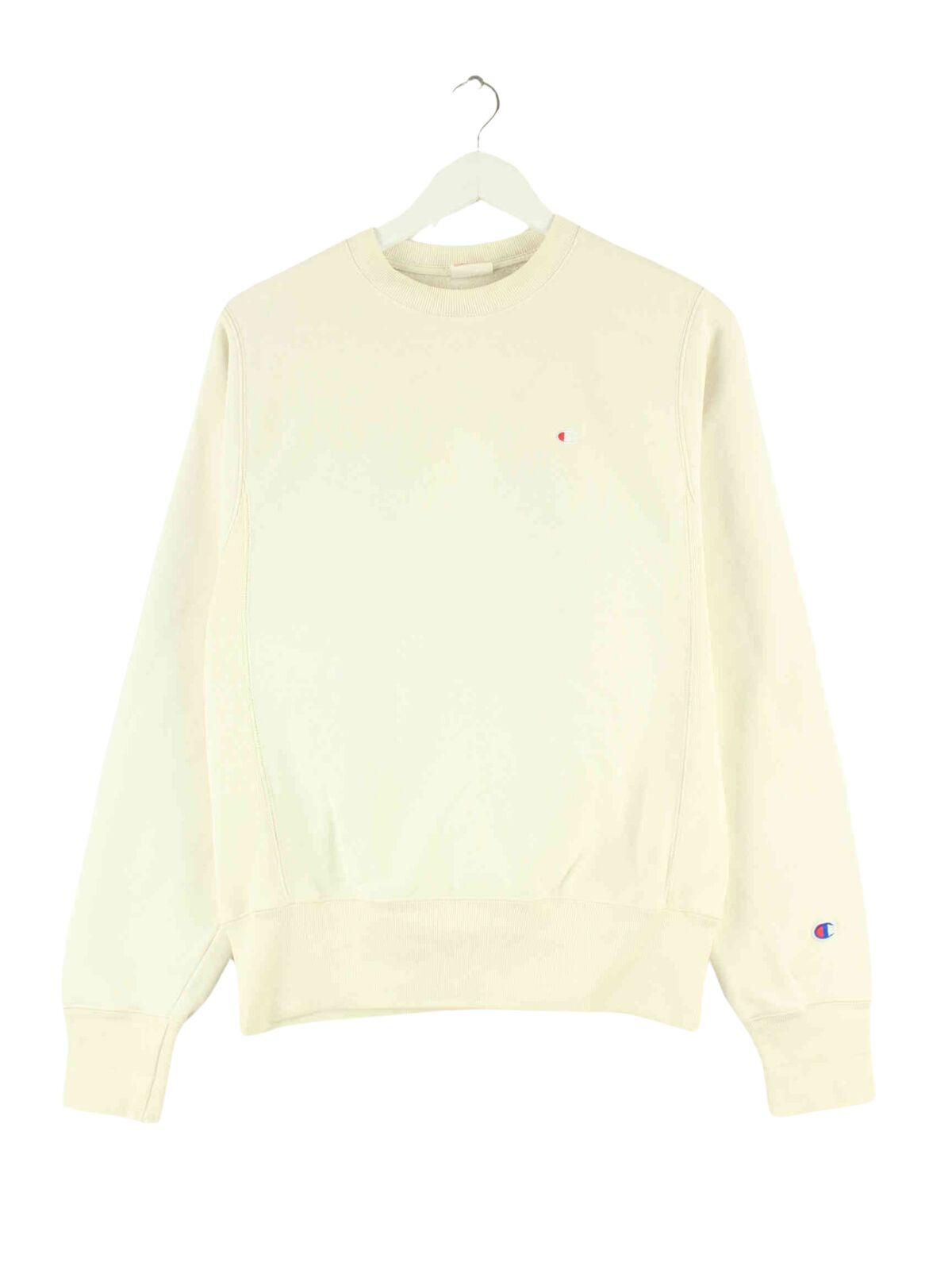 Champion 00s Reverse Weave Sweater Beige XS (front image)