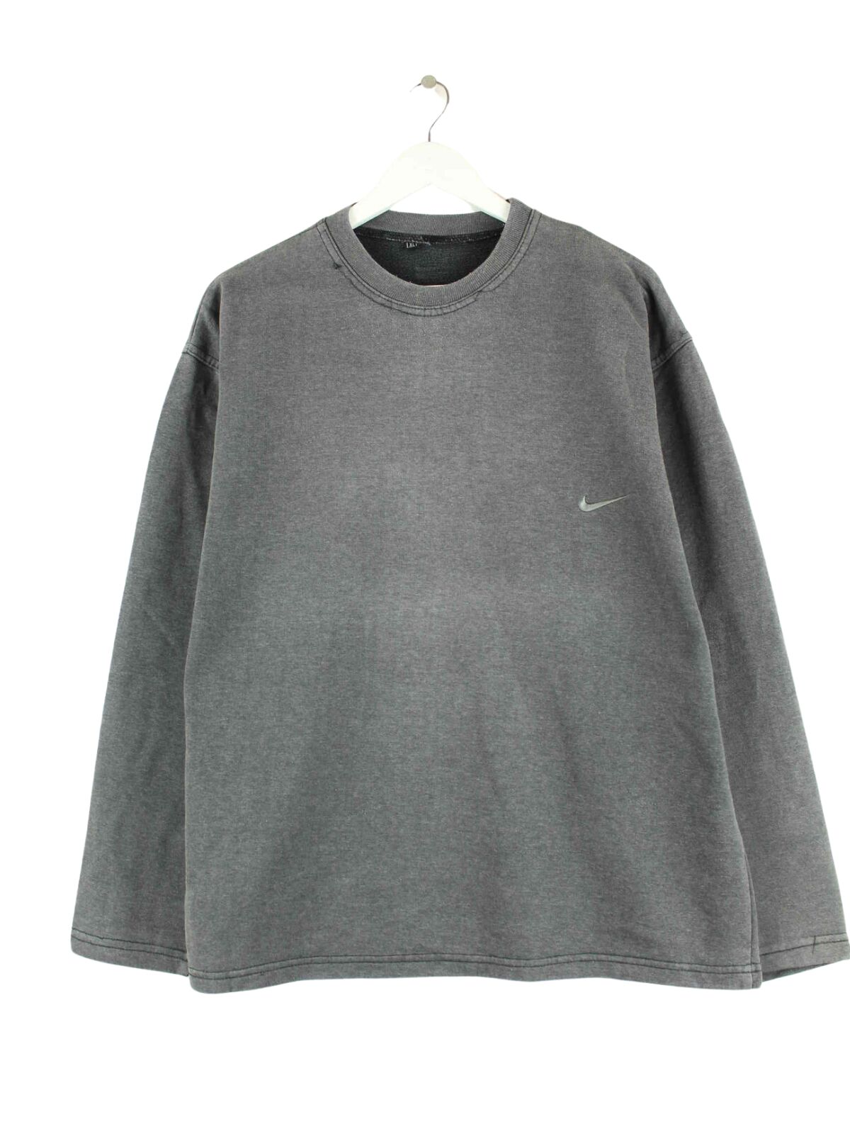 Nike y2k Swoosh Basic Sweater Grau XL (front image)