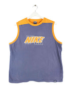 Nike 00s Embroidered Tank Top Blau S (front image)