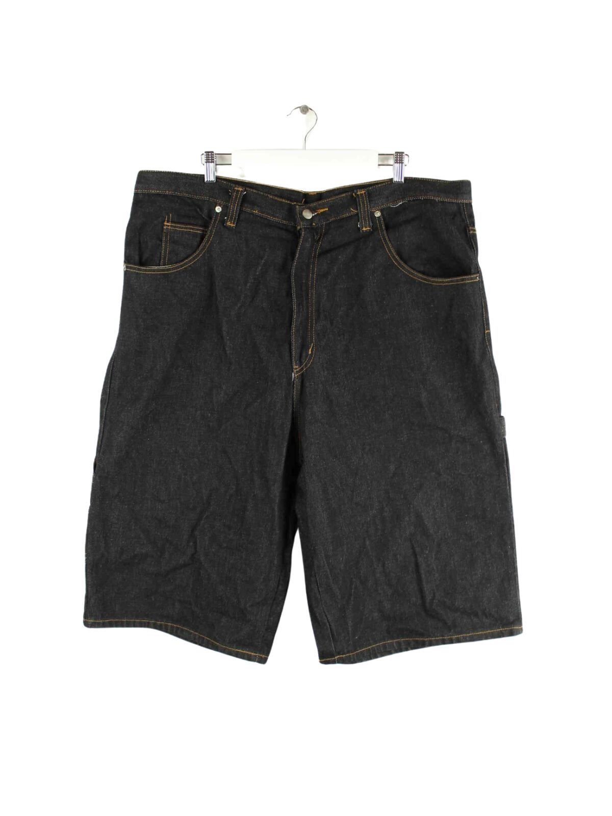 Sean John 90s Vintage Carpenter Jorts / Jeans Shorts Grau W42 (back image)