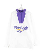 Reebok Print Half Zip Sweater Weiß L (front image)