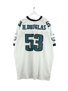 Reebok NFL y2k Eagles Douglas #53 Jersey Weiß 3XL (back image)