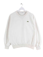 Lacoste 90s Vintage Basic Sweater Beige XS (front image)