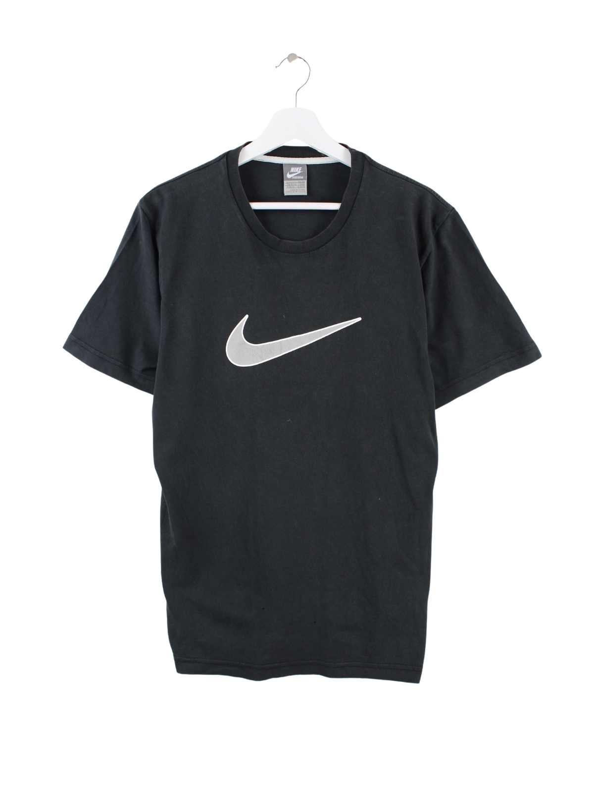 Nike Big Swoosh T Shirt Black L Peeces