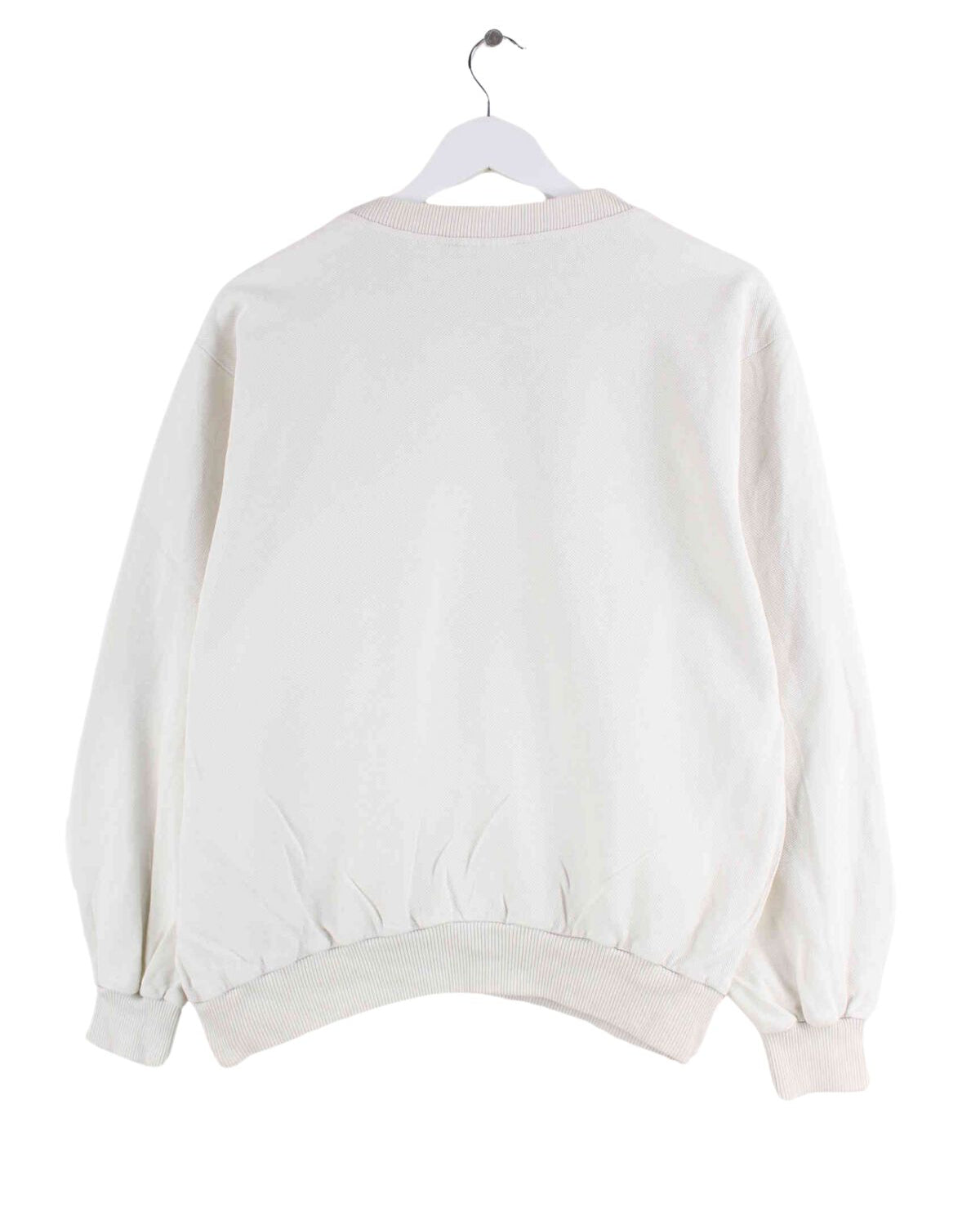 Lacoste 90s Vintage Basic Sweater Beige XS (back image)