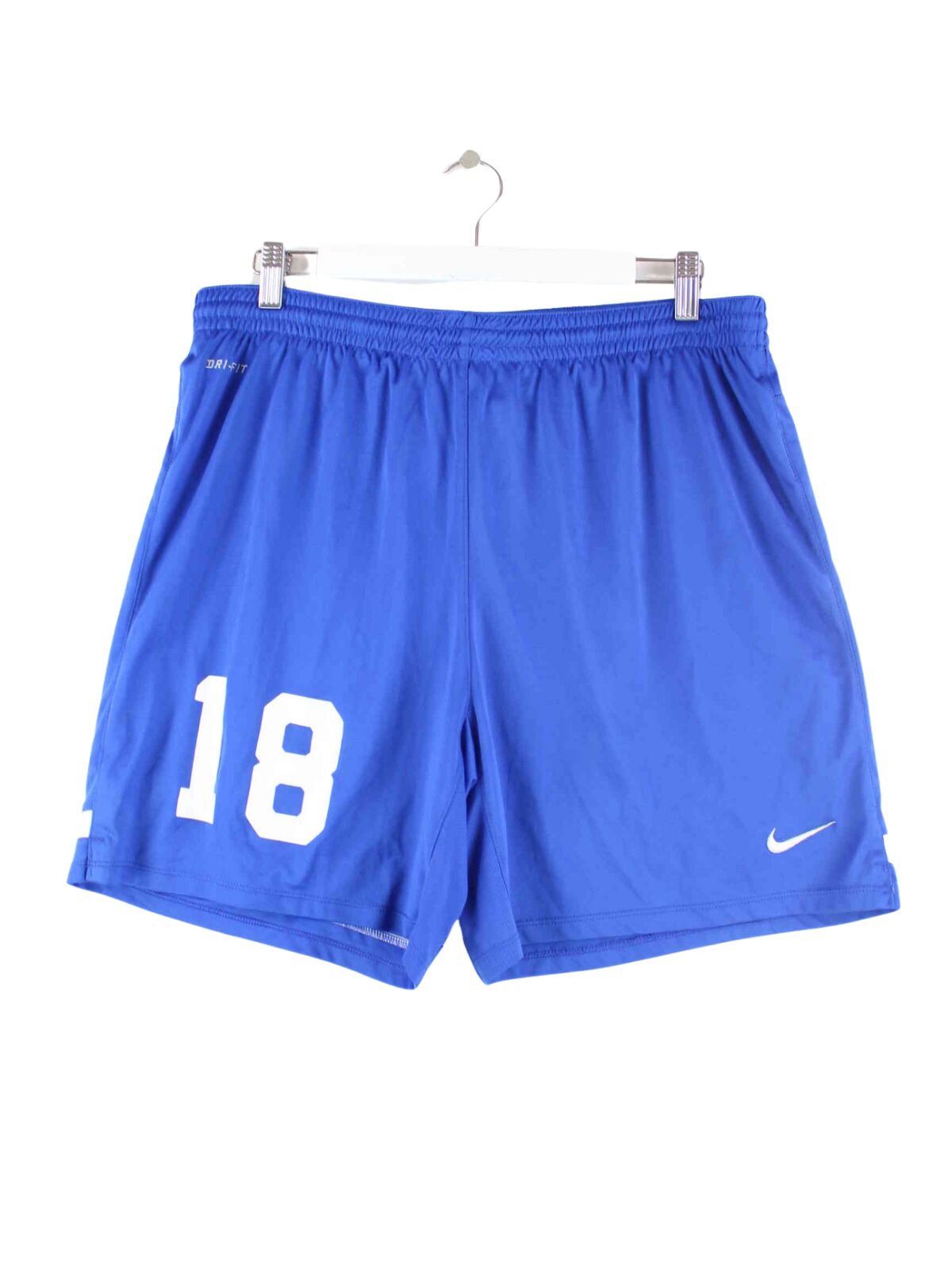 Nike Dri Fit #18 Shorts Blau L (front image)