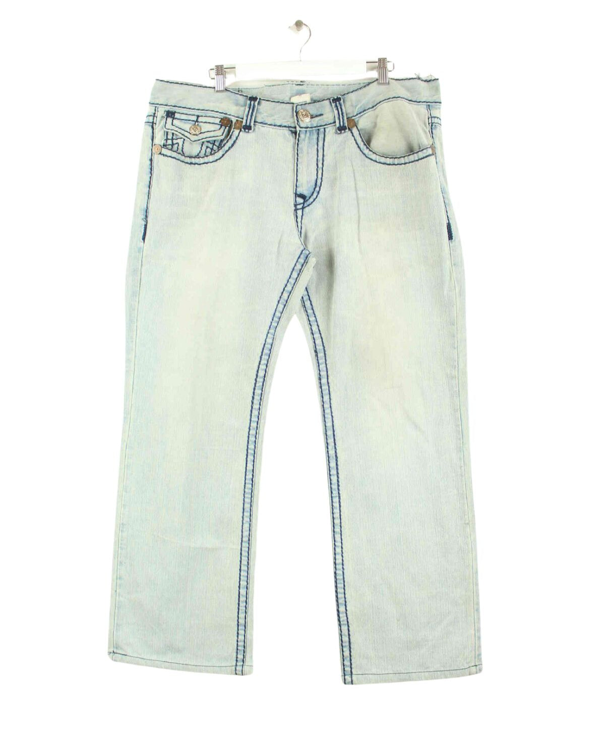 True Religion y2k Billie Super T Jeans Blau W40 L32 (front image)
