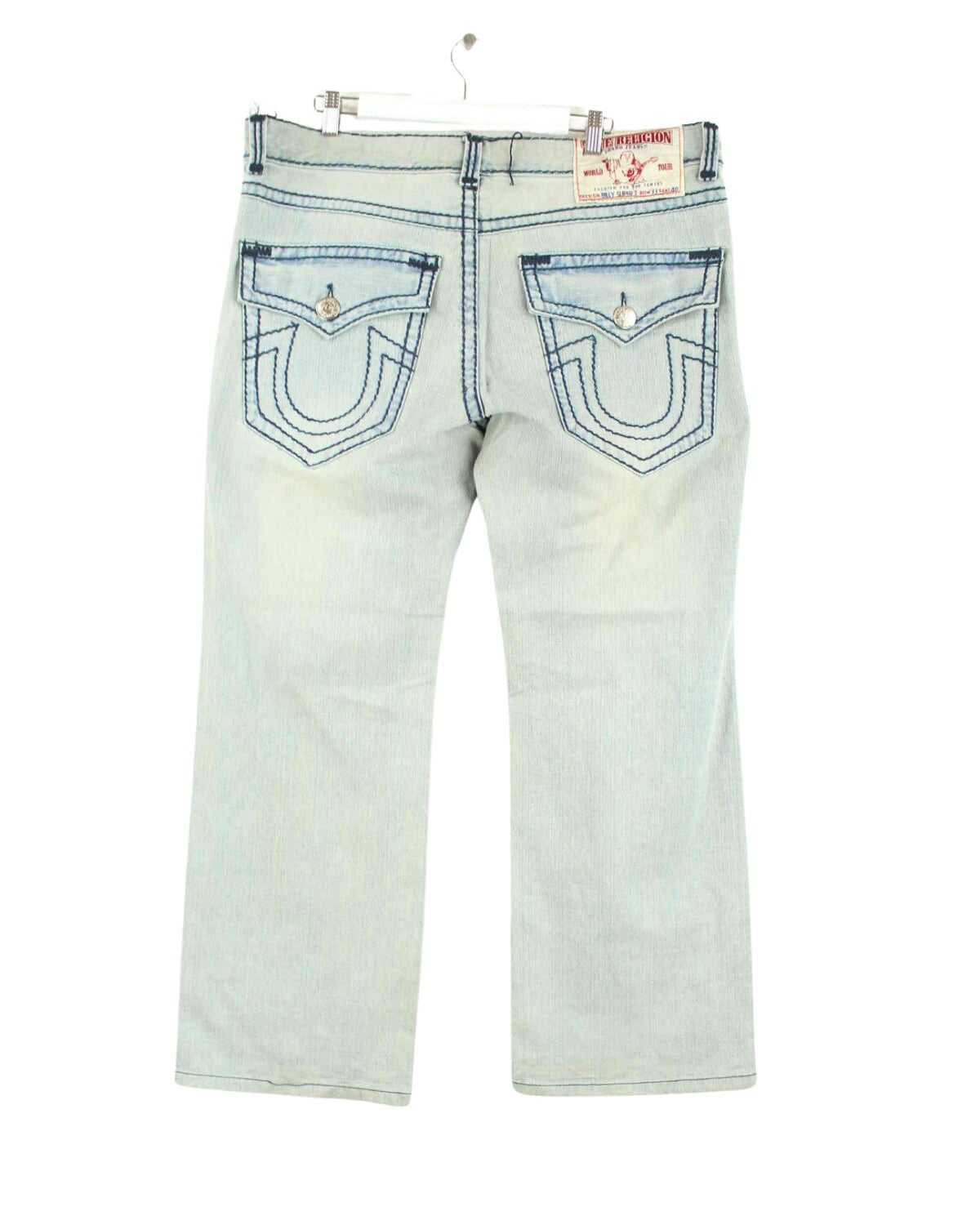 True Religion y2k Billie Super T Jeans Blau W40 L32 (back image)