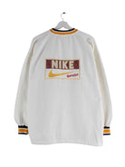 Nike 90s Vintage Embroidered Sweater Weiß XL (back image)