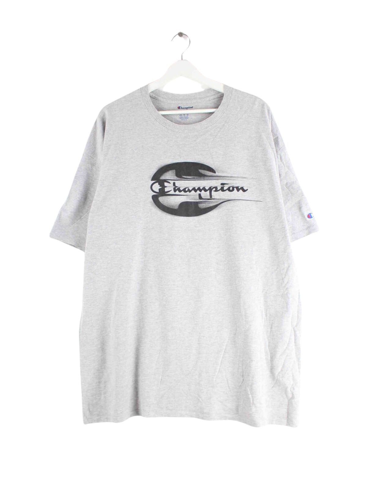Champion Print T-Shirt Grau 3XL (front image)