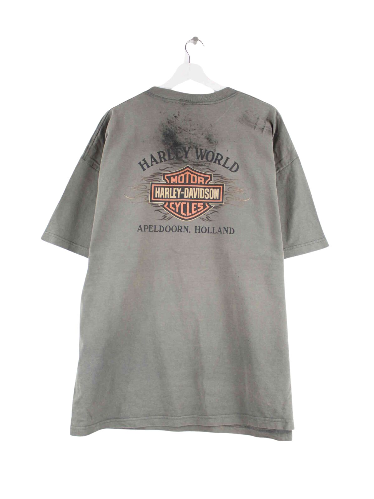 Harley Davidson 2006 Apeldoorn Print T-Shirt Grün XXL (back image)