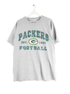 Majestic 90s Vintage G Packers Print T-Shirt Grau XL (front image)