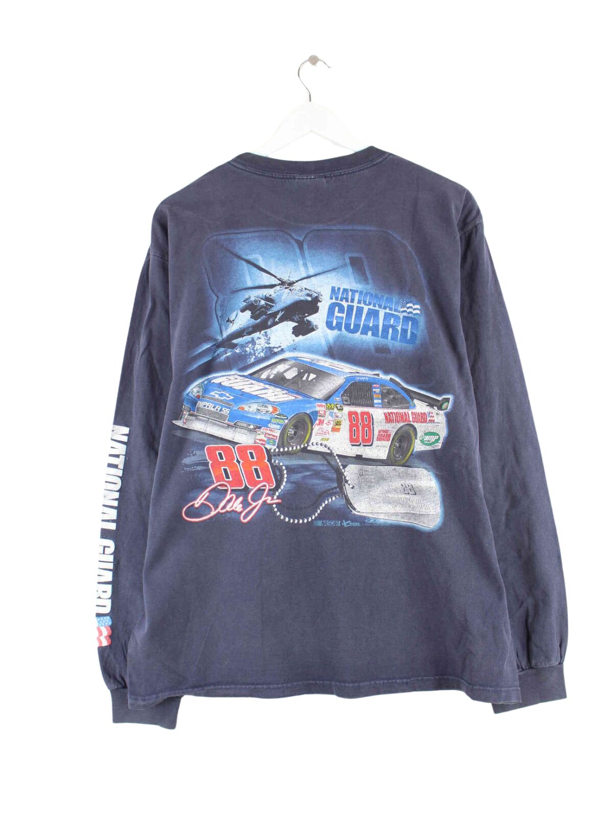 Nascar National Guard Print Sweatshirt Blau L (back image)