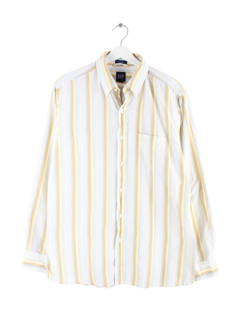 GAP Classic Striped Chemise Multicolore M