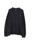 Ralph Lauren Langarm Polo Schwarz XXL (front image)