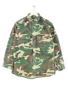 Cabela's 90s Vintage Heavy Camo Hemd Mehrfarbig S (front image)