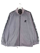 Lotto 90s Vintage Tape Trainingsjacke Grau L (front image)