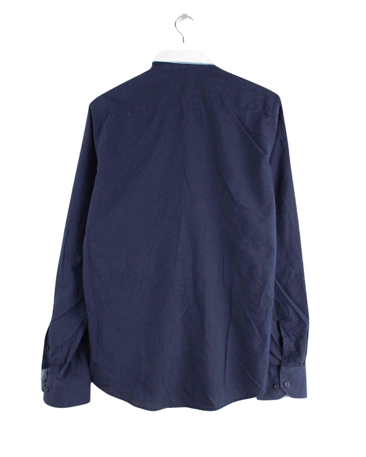 Tommy Hilfiger Basic Slim Fit Hemd Blau L (back image)