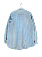 Levi's 00s Striped Hemd Blau L (back image)