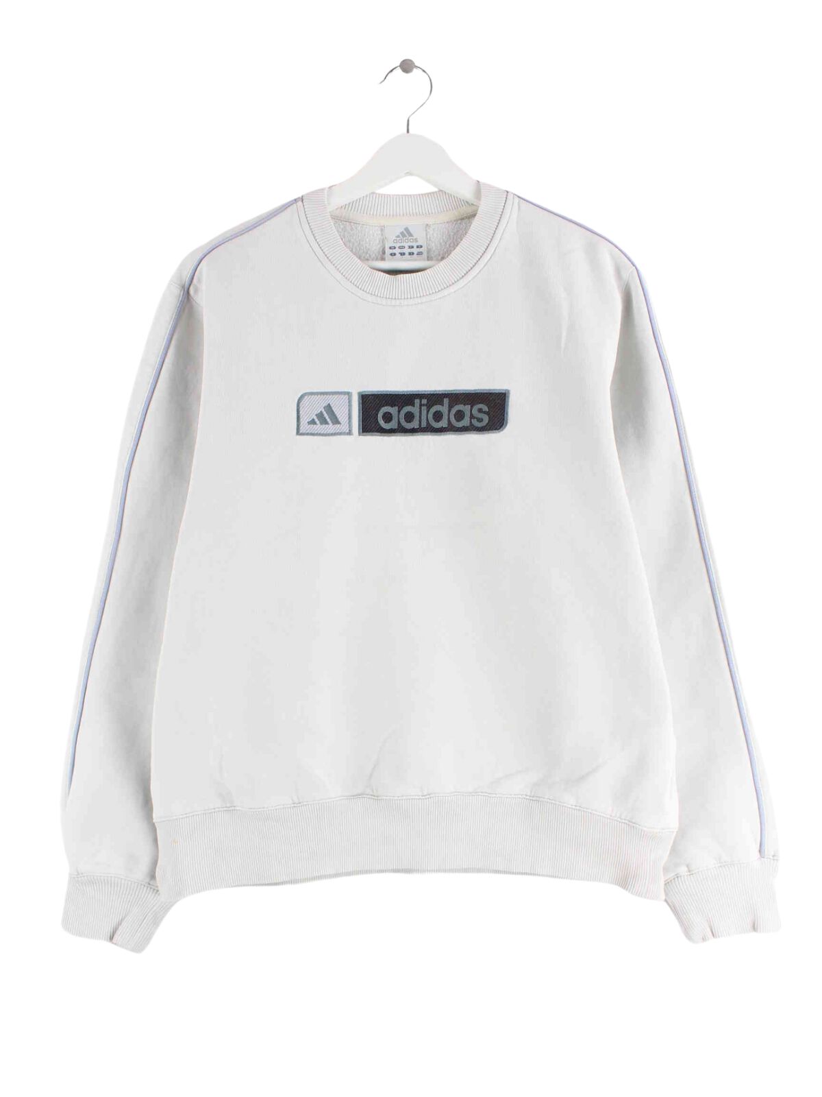 Adidas y2k Embroidered Sweater Beige S (front image)