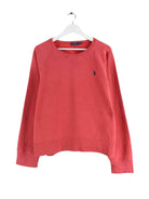 Ralph Lauren Damen y2k Faded Sweater Rot L (front image)