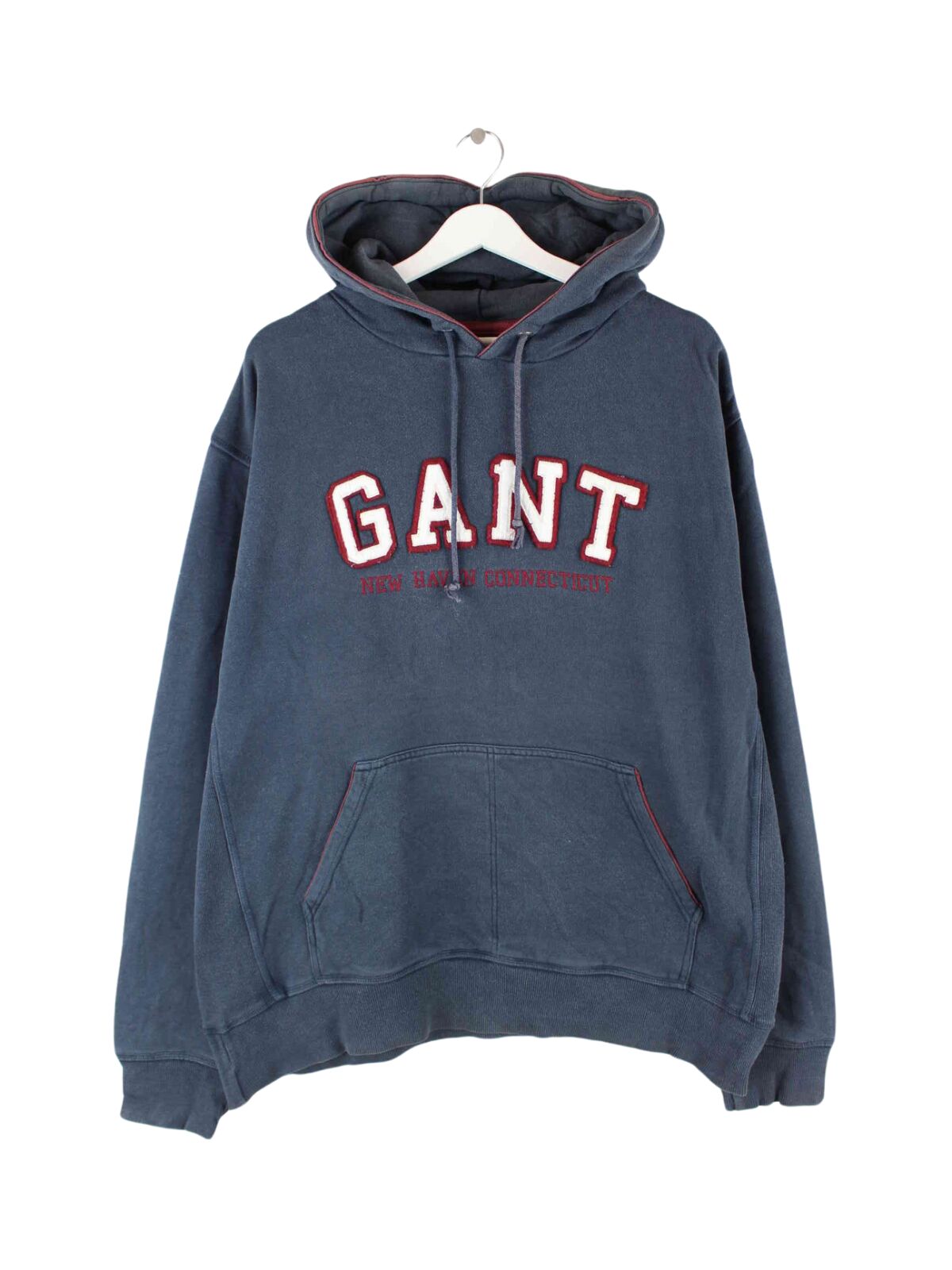 Gant Embroidered Hoodie Blau XXL (front image)