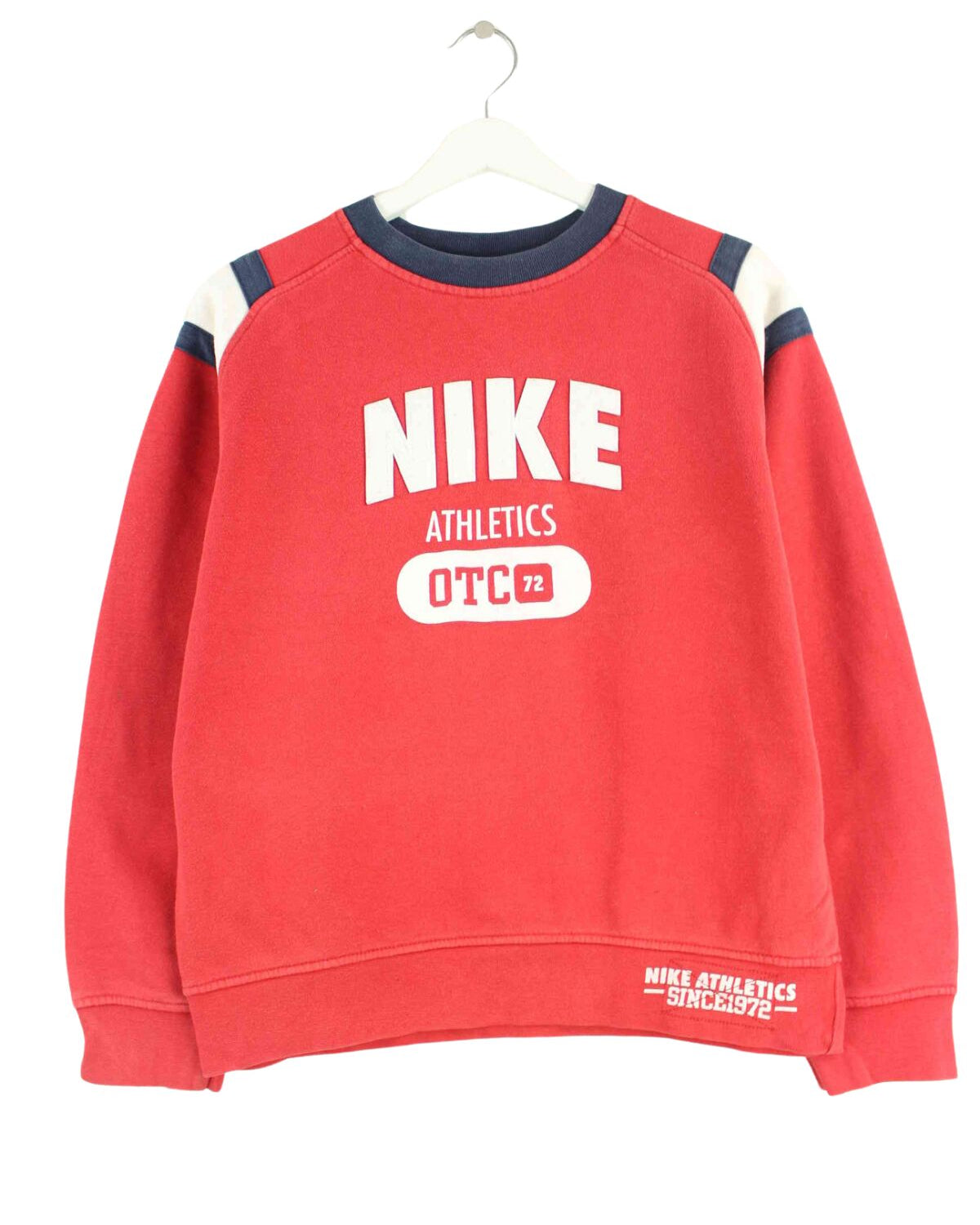 Nike Damen y2k Spellout Sweater Rot S (front image)