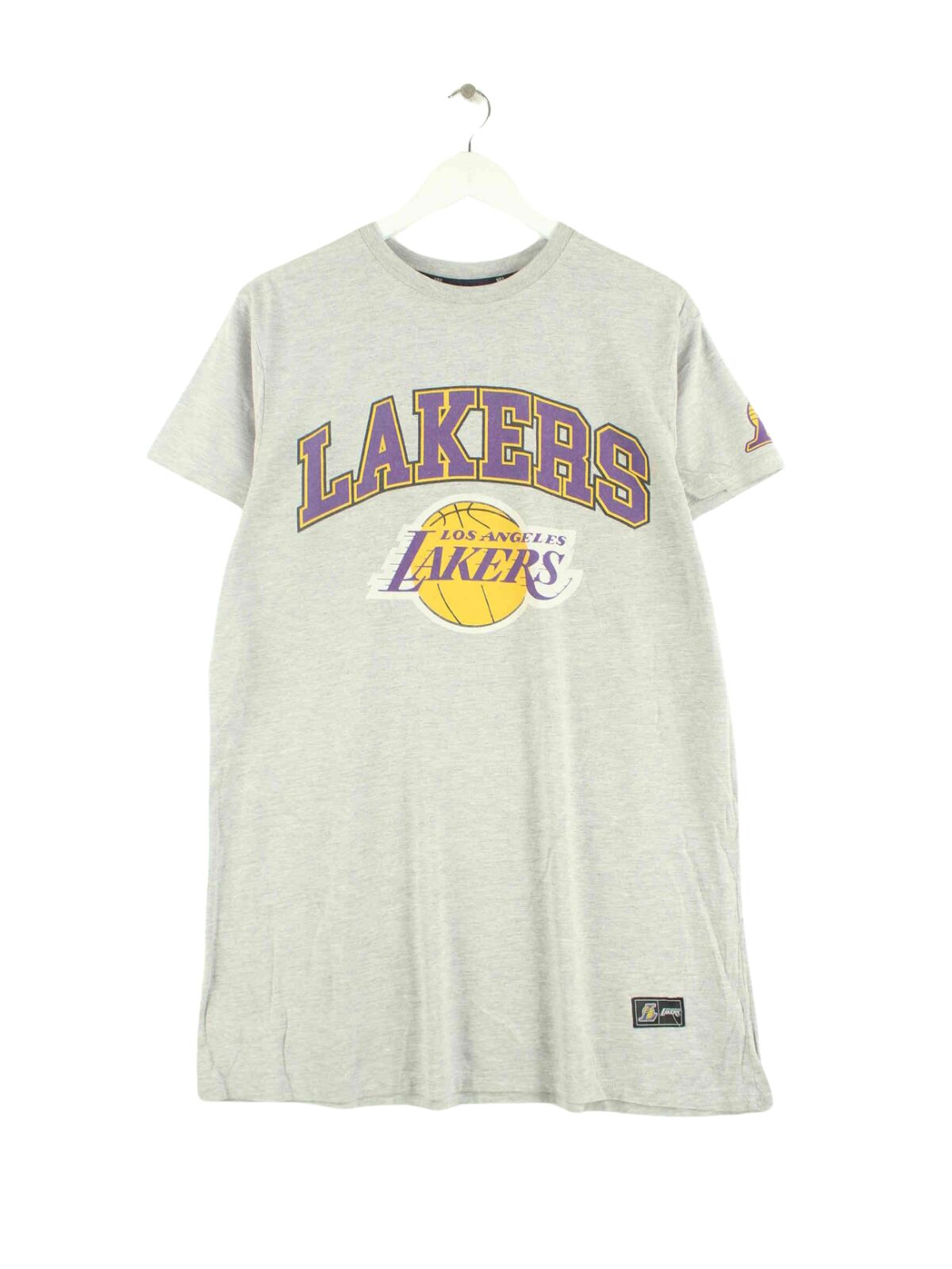 NBA LA Lakers Print T-Shirt Grau XXL (front image)
