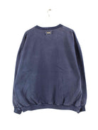 Karl Kani y2k Embroidered Heavy Cotton Sweater Blau XXL (back image)