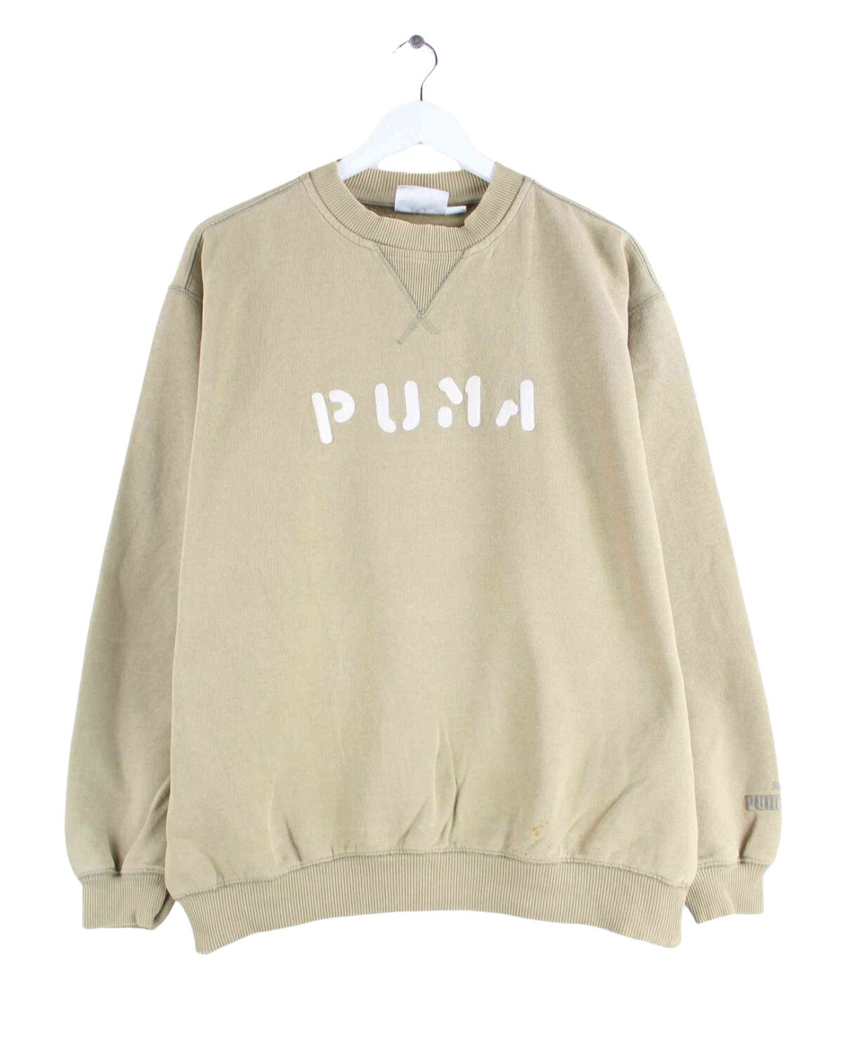 Puma y2k Embroidered Sweater Braun L (front image)