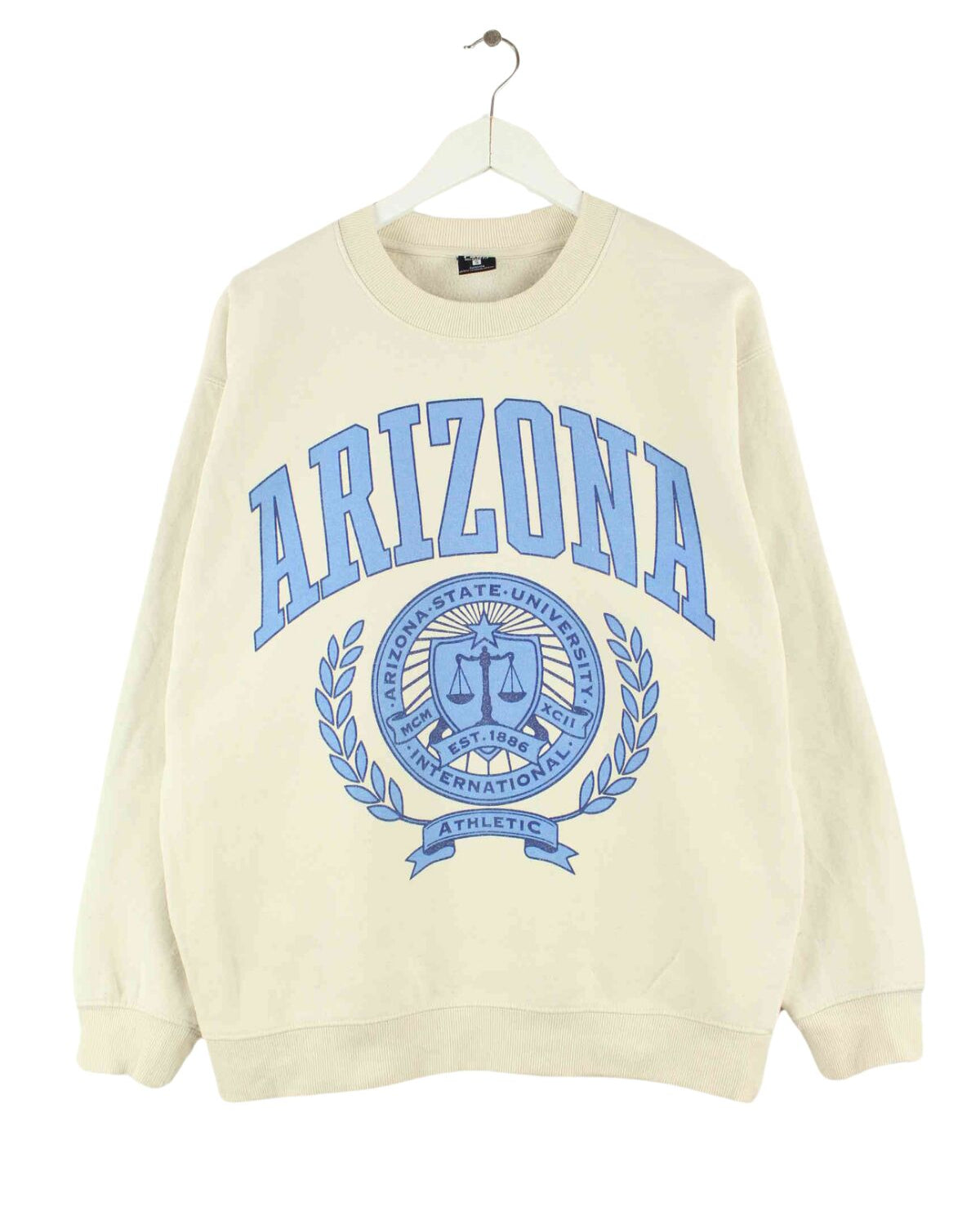 Vintage Arizona Print Sweater Beige M (front image)