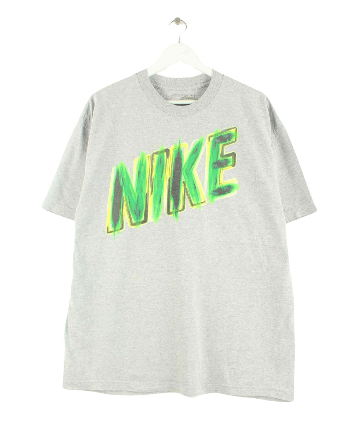 Nike Spellout Print T-Shirt Grau XL (front image)