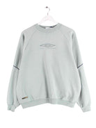 Umbro 90s Vintage Embroidered Sweater Grün M (front image)