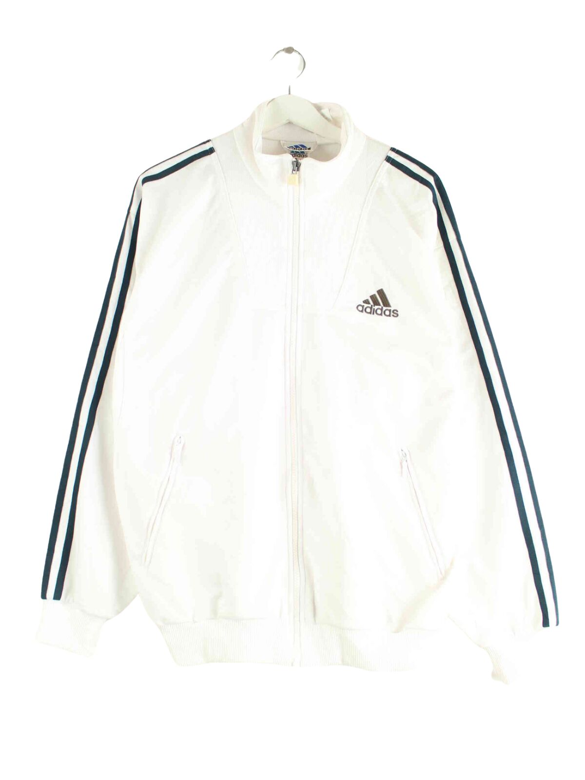 Adidas 90s Vintage Performance Track Jacket White M – Peeces