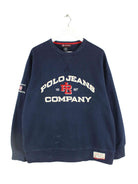 Ralph Lauren y2k Embroidered Sweater Blau M (front image)
