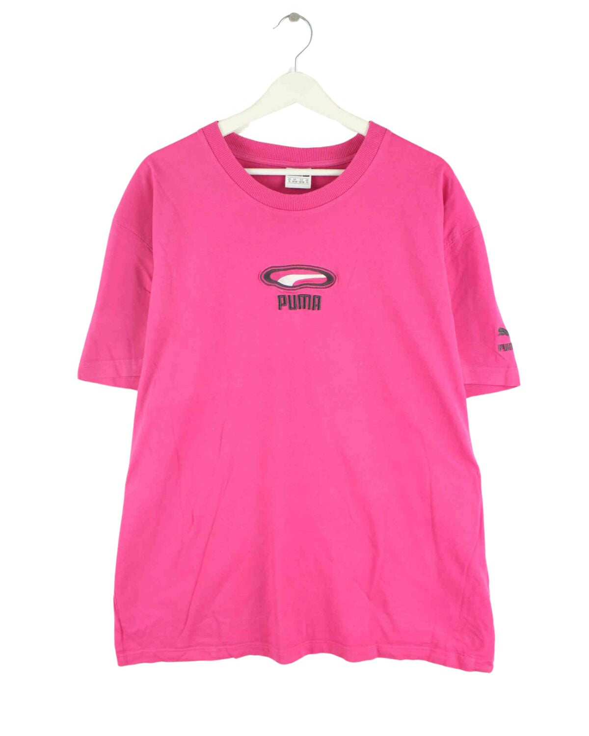 Puma 80s Embroidered T-Shirt Pink XL (front image)