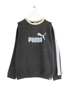 Puma y2k Embroidered Logo Sweater Grau L (front image)