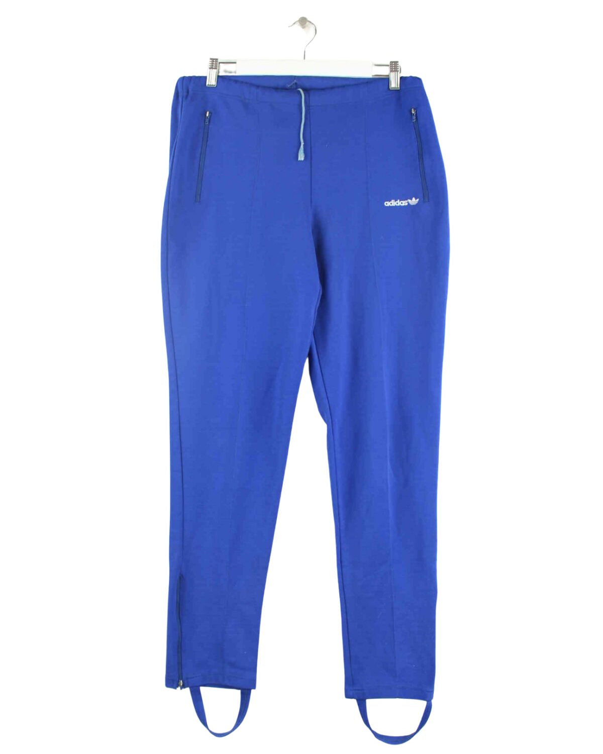 Adidas 90s Vintage Embroidered Track Pants Blau S (front image)